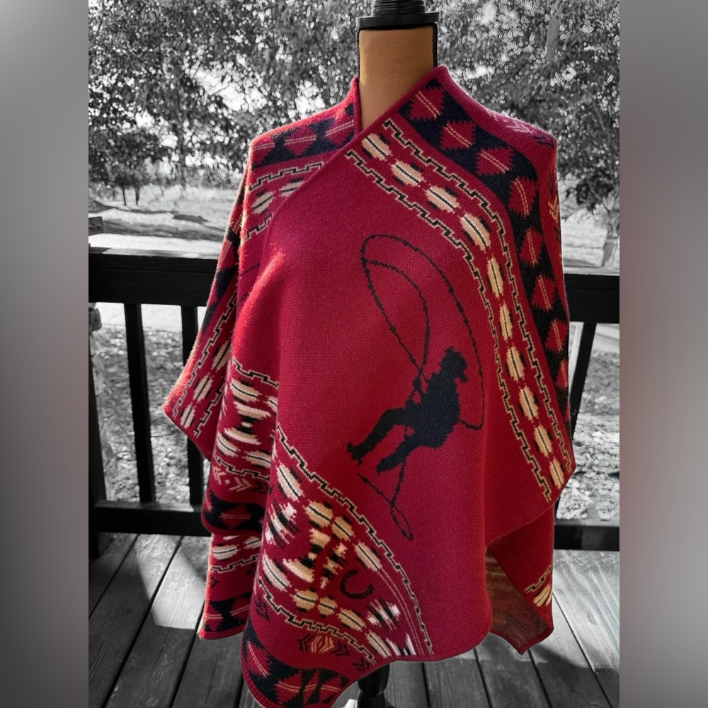 Special Edition Vintage Style Pendleton Western Poncho